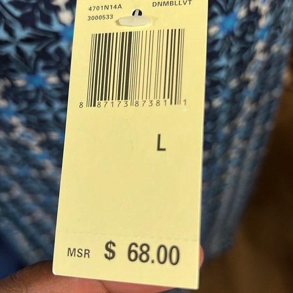 Max Studio Knit Maxi Skirt Womens Size Small Multicolor Geometric Print Casual - Picture 8 of 8